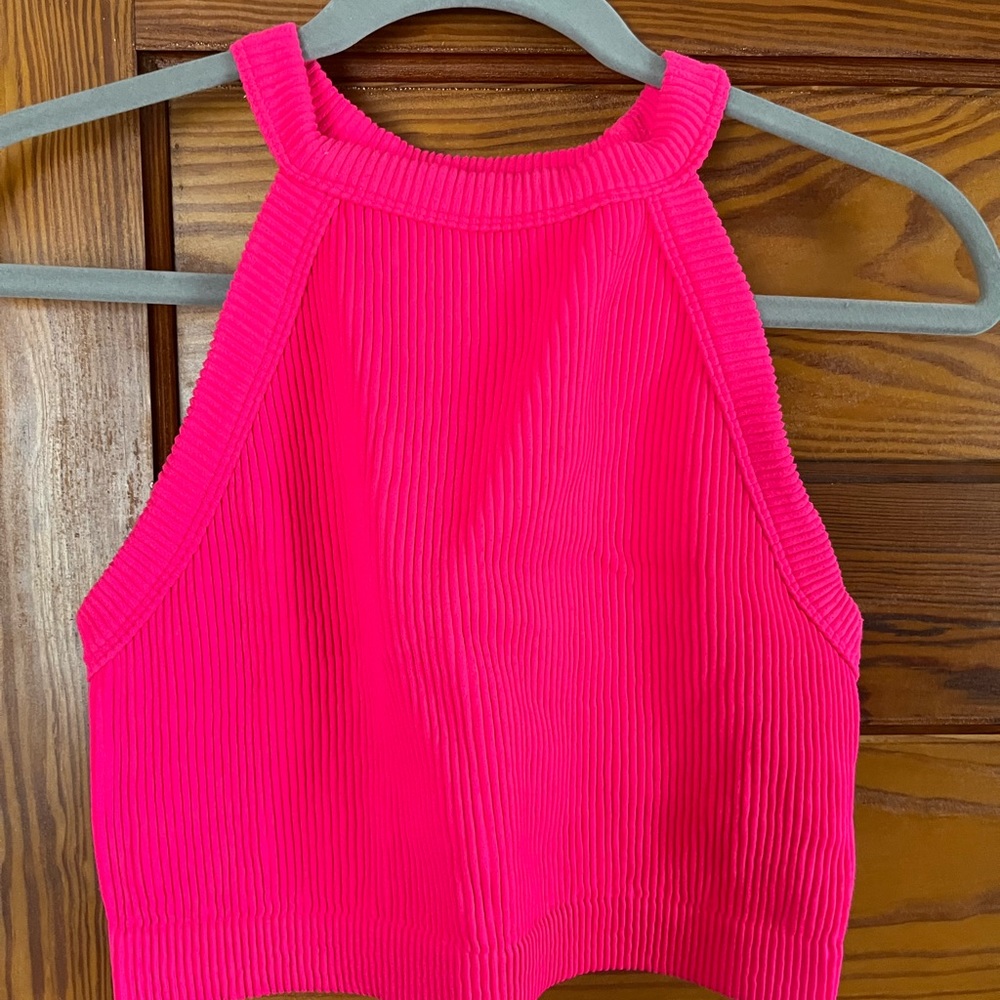 💗 Neon Hot Pink Aerie bra, XL